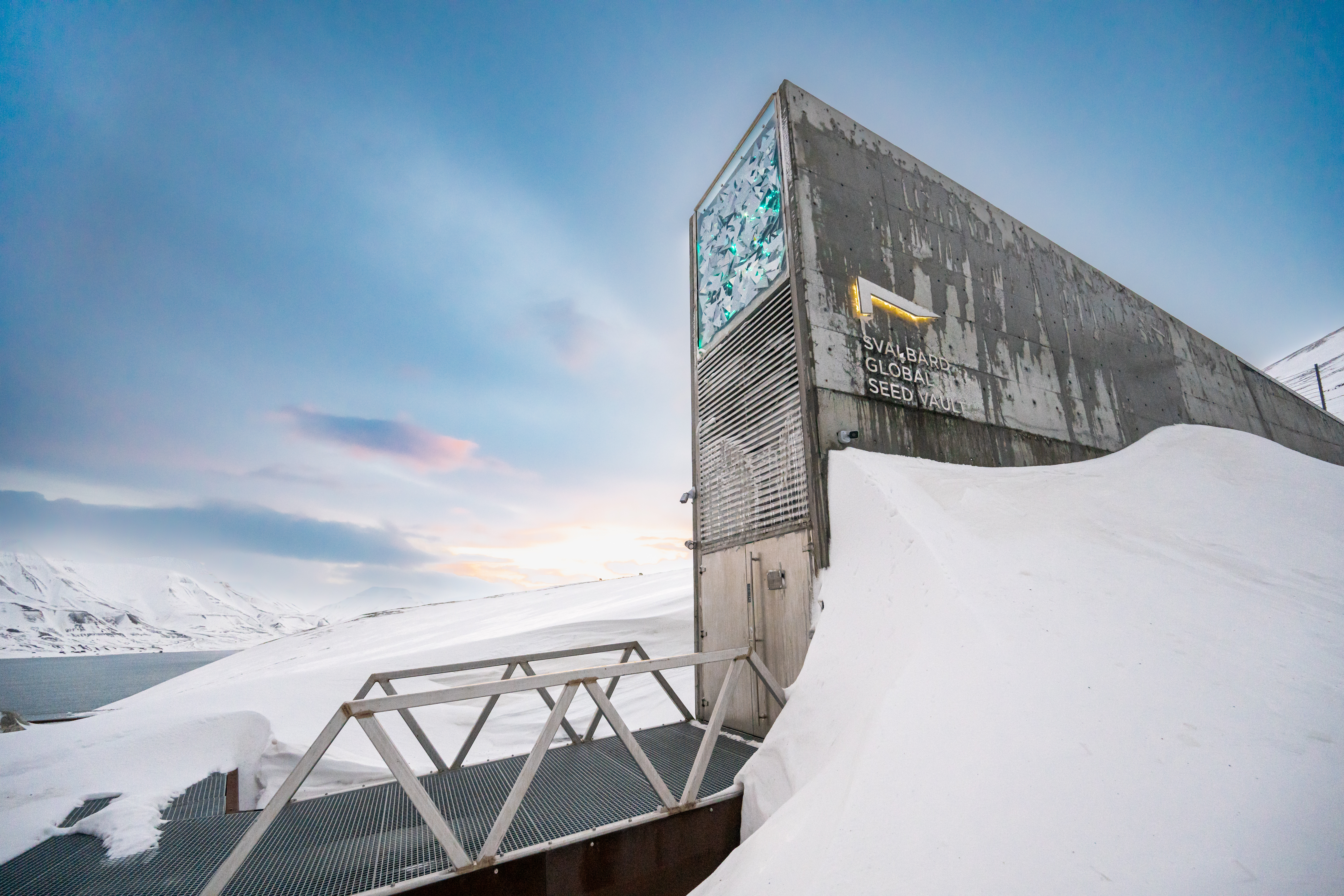 The Svalbard Global Seed Vault, February 2025